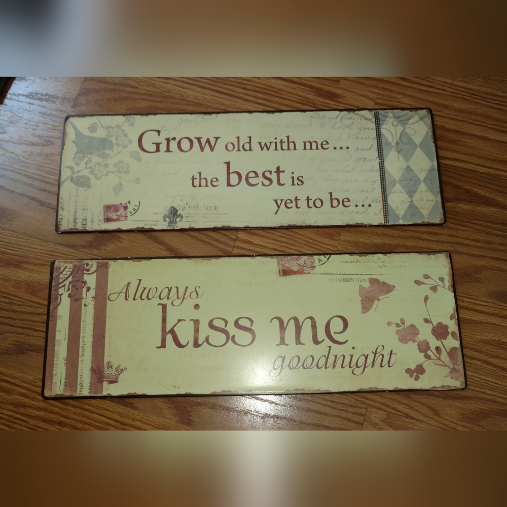 Hobby Lobby Tin Signs